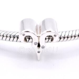 Authentic PANDORA Sparkling Aries Zodiac Sign Charm - 798416C01